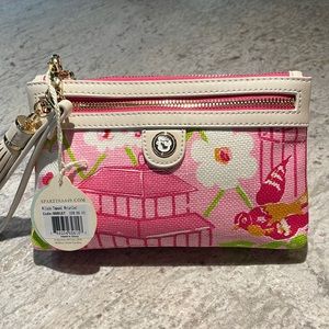 NWT Spartina wristlet. Half off retail price.   8”w x 5”h x 2”d.
